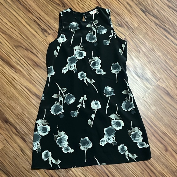 Vintage Country Seat Black Flower Dress for Women - Picture 1 of 3